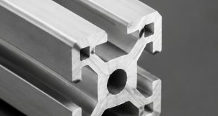 پروفیل آلومینیوم شیاردار 45×90